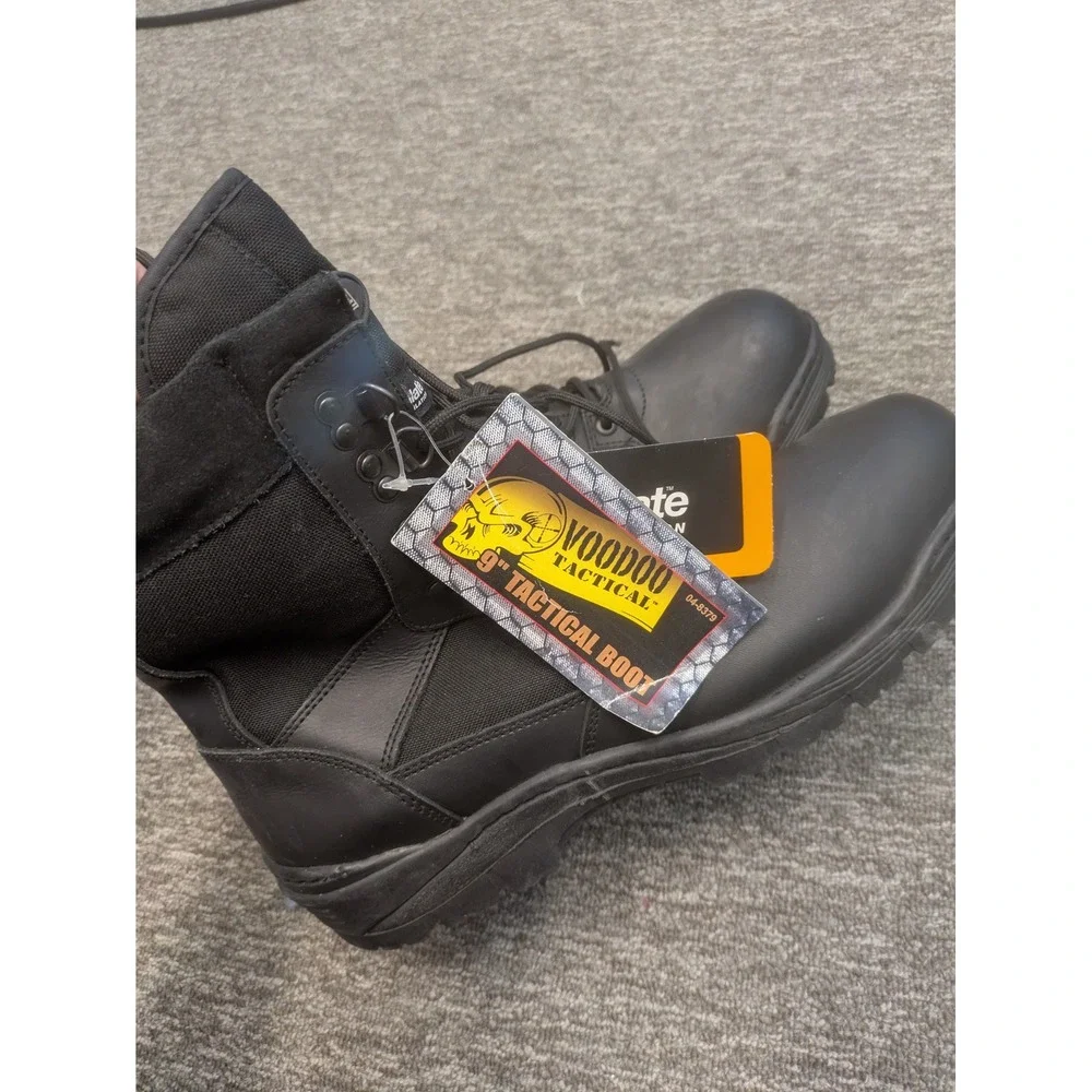 NEW Voodoo Tactical Boots Men's 12 Black 9